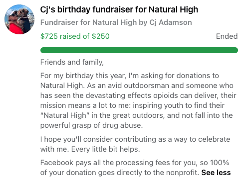 FB Fundraiser